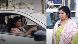 కష్టాలను ఎదిరించి విజయం సాధించడమంటే ఇదే..ఈ మహిళా క్యాబ్ డ్రైవర్ ఎందరికో ఆదర్శం