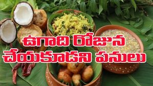 2025 Ugadi: ఉగాది రోజున ఈ పనులు అస్సలు చేయకూడదు.. చేస్తే దారిద్రమంతా మీకే!