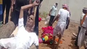 ఇలాంటి కొడుకు పగోడికి కూడా వద్దు : ఆస్తి కోసం తల్లి శవాన్ని కూడా వదల్లేదు..చితిపైనే అలా చేశాడు..వీడియో చూడండి