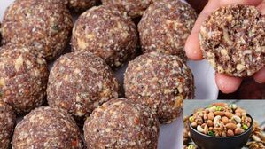 చుక్క ఆయిల్ లేదు,బెల్లం-చక్కెర లేకుండానే సూపర్ హెల్తీ రాగి డ్రై ఫ్రూట్ లడ్డు..ఎలా చేసుకోవాలంటే