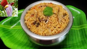 మటన్ బిర్యానీని మరిపించే..చెట్టినాడ్ అరటి పువ్వు బిర్యానీ..ఎలా చేసుకోవాలంటే