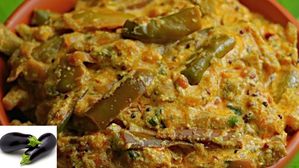 వంకాయ పెరుగు పులుసు..వేడి అన్నంలో నెయ్యితో కలిపి తింటే స్వర్గమే..ఎలా చేసుకోవాలంటే