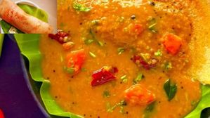 రోడ్డు పక్కన బండి మీద దొరికే దోశ సాంబార్..ఆ ఒక్క పదార్థంతో చిక్కగా, కమ్మగా!