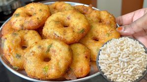 మినపప్పు అక్కర్లేదు..బొరుగులతో అప్పటికప్పుడు గారెలు..పైన క్రంచీగా,లోపల మెత్తగా భలే రుచి