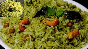 కార్తీకమాసం స్పెషల్..కొత్తిమీర కొబ్బరి అన్నం..ఒక్కో ముద్ద తింటుంటే కమ్మని సువాసనతో భలే రుచిగా