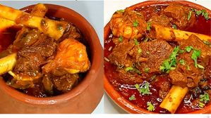 చుక్క నీరు పోయకుండా..మట్టి కుండలో నోట్లో వెన్నలా కరిగిపోయే చంపారన్ మటన్