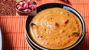 ఇడ్లీ,దోశలోకి అదిరిపోయే కాంబినేషన్..ఘుమఘుమలాడే ఆంధ్రా స్టైల్ చిన్న ఉల్లిపాయ పల్లీ చట్నీ