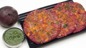 తక్కువ ఖర్చు,ఎక్కువ పోషకాలు..పిల్లలు కూడా మెచ్చే పింక్ ఊతప్పం..ఎలా చేసుకోవాలంటే..