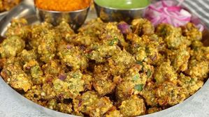 నోటికి రుచిగా.. ఆరోగ్యానికి మంచిగా..శెనగపిండి లేకుండా ప్రొటీన్ పకోడి..రెసిపీ ఇదే