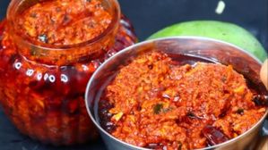 10 నిమిషాల్లో అదిరిపోయే ఆంధ్రా మామిడికాయ తురుము పచ్చడి.. వేడి అన్నంలోకి అమృతం!