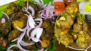 వంటరాని బ్యాచిలర్స్ కూడా ఇట్టే చేసేయగల గ్రీన్ చికెన్ 65..ప్లేట్ కూడా నాకేయాల్సిందే!