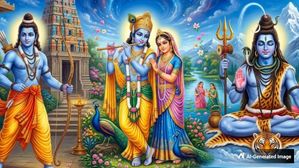  హిందూ దేవుళ్లు ఎప్పుడూ నీలం రంగులోనే ఎందుకు కనబడతారో తెలుసా? 