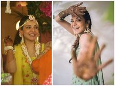 গাঁটছড়া বাঁধছেন সিঙ্ঘম নায়িকা, দেখুন মেহেন্দি ও গায়ে হলুদের দুর্দান্ত সব ছবি