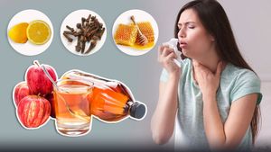 গলা ব্যাথায় কষ্ট পাচ্ছেন? আপেল সাইডার ভিনেগারের গুণেই গলা ব্যথা কমবে নিমেষে!