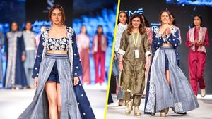 Lakme Fashion Week 2023: শ্রুতি সঞ্চেতির শো-স্টপার হয়ে ব়্যাম্প মাতালেন রকুল প্রীত সিং!