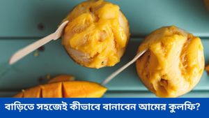 গরমে স্বস্তি পেতে ট্রাই করুন বাড়িতে সহজেই বানানো সুস্বাদু আমের কুলফি!