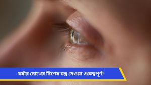 বর্ষাকালে বাড়তে পারে চোখের সংক্রমণ, সমস্যা এড়াতে কীভাবে যত্ন নেবেন জানুন