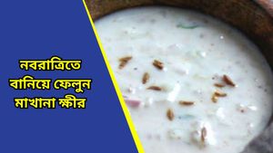 নবরাত্রিতে উপবাস করে কী খাবেন ভাবছেন? বানিয়ে ফেলুন মাখানা ক্ষীর, জেনে নিন সহজ উপায় 