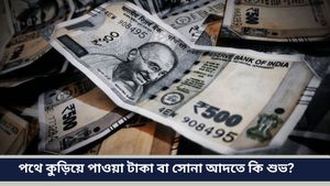 Vastu tips: রাস্তায় কুড়িয়ে পাওয়া টাকা বা সোনা কিসের ইঙ্গিত দেয় জানেন? কী বলছে বাস্তু রইল বিস্তারিত   