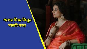 Silk saree: বিয়ের মরশুমে সেজে উঠুন সিল্কের শাড়িতে, কিন্তু আসল সিল্ক শাড়ি চিনবেন কীভাবে?   