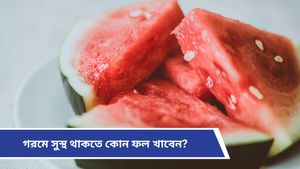 Summer Fruits: বাড়ন্ত গরমে শরীরে জলের ঘাটতি মেটাতে অবশ্যই পাতে রাখুন এই ফলগুলি!