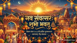 Hindu Nav Varsh 2026 Wishes in Sanskrit: संस्कृत श्लोकों और मंत्रों के साथ दें नववर्ष की शुभकामना
