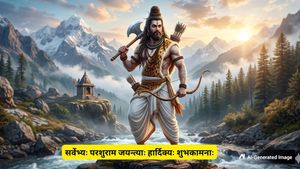Parshuram Jayanti 2026 Sanskrit Wishes: परशुराम जयंती पर इन संस्कृत श्लोकों व संदेशों से दें अपनों को बधाई