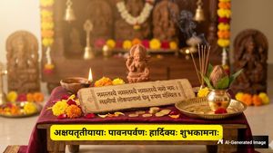 Akshaya Tritiya Wishes In Sanskrit: इन संस्कृत श्लोकों के जरिए अपनो को दें अक्षय तृतीया की बधाई