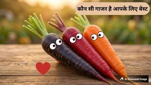 लाल, काली या नारंगी, सेहत के लिए कौन सी गाजर है सबसे ज्यादा पावरफुल?