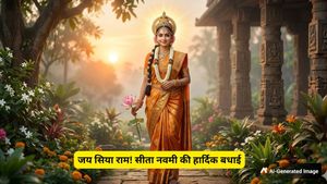 Sita Navami 2026 Wishes: 'जिनके मन में बसते हैं श्री राम', सीत नवमी पर इन संदेशों से अपनों को दें बधाई