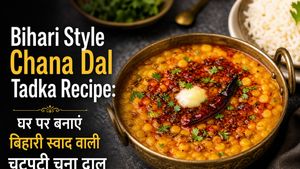 Bihari Style Chana Dal Tadka Recipe: घर पर बनाएं बिहारी स्वाद वाली चटपटी चना दाल