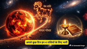Mangal Gochar 2026: अपनी ही राशि में मंगल का गोचर; इन 4 राशि वालों पर मंडरा रहा है दुर्घटना' का साया