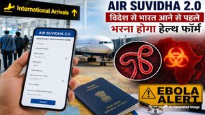 Air Suvidha 2.0 क्या है? इबोला अलर्ट के बीच विदेश से भारत आने वालों के लिए ये हेल्थ फॉर्म भरना अनिवार्य
