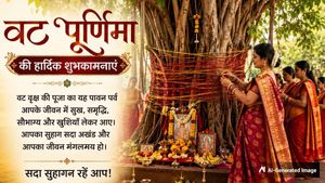 Vat Purnima Wishes 2026: वट पूर्णिमा पर इन खूबसूरत संदेशों से दें बधाई, सदा बना रहेगा अखंड सौभाग्य