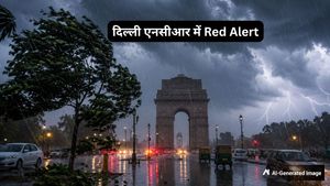 70 की रफ्तार से चलेगी आंधी, होगी ओलावृष्टि! मौसम विभाग ने Delhi-NCR में जारी किया Red Alert