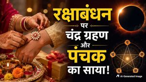 रक्षाबंधन 2026 पर पंचक और चंद्र ग्रहण का साया! राखी बांधना शुभ या अशुभ? जानें राखी बांधने का शुभ मुहूर्त
