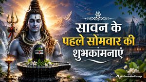 Happy Sawan Somwar 2026 Wishes: शिव का नाम...सावन के पहले सोमवार पर अपनों को भेजें ये खास शुभकामनाए संदेश