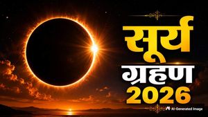 Surya Grahan 2026: आज लगेगा साल का सबसे बड़ा सूर्य ग्रहण, दिन में छा जाएगा अंधेरा; जानें भारत में दिखेगा?