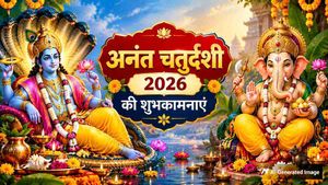 Anant Chaturdashi 2026 Wishes: श्री हरि का आशीष...इन संदेशों के साथ अपनों को दें अनंत चतुर्दशी की शुभकामनाएं
