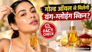 Fact Check: चेहरे पर 'गोल्ड ऑयल' लगाने से मिलेगी जवां-ग्लोइंग स्किन? जानें वायरल दावे का सच