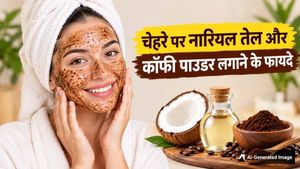 चेहरे पर नारियल तेल में मिलाकर लगाएं कॉफी पाउडर, स्किन की इन 5 समस्याओं से मिलेगा छुटकारा