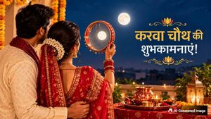Happy Karwa Chauth Wishes For Husband: चांद से भी प्यारा...करवाचौथ पर जीवनसाथी को भेजें ये प्‍यार भरे संदेश