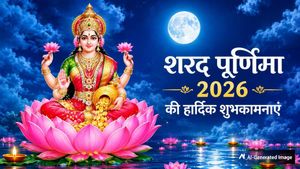 Sharad Purnima 2026 Wishes: धन की कभी न कमी हो...शरद पूर्णिमा पर अपनों को भेजें ये खास शुभकामना संदेश