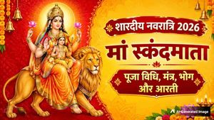 Shardiya Navratri Day 5: नवरात्रि के पांचवें दिन करें मां स्कंदमाता की पूजा, जानें विधि, भोग, मंत्र और आरती