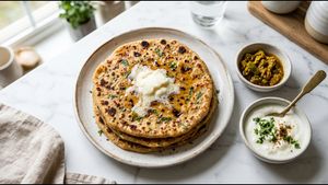 Master Restaurant Style Aloo Paratha at Home