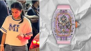 Inside Radhika Merchant’s ₹21 Crore Lilac Richard Mille Watch Seen at IPL 2026