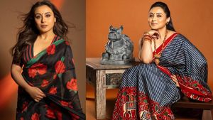 Rani Mukherji Birthday Special: 5 Stunning Saree Looks Of The ‘Mardaani 3’ Star For Chaitra Navratri 2026
