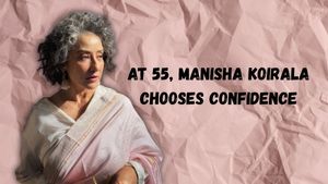 Manisha Koirala’s Grey Hair Look Is Changing How We See Ageing In 50s