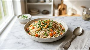 Homemade Style Vegetable Pulao Recipe: A Flavorful Lunch Delight
