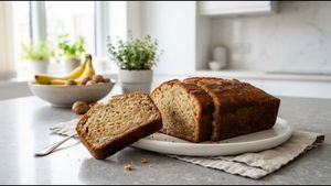 Bakery Style Soft Texture Banana Cake Recipe